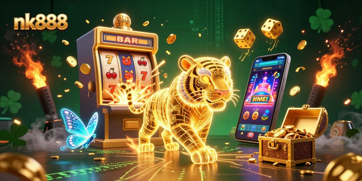 Experience immersive gaming at nk888 with vibrant slot machines and jackpot excitement.