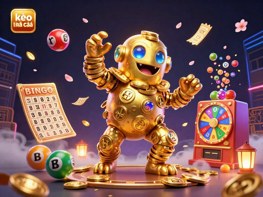 Engage with kèo nhà cái while exploring a vibrant 3D scene filled with lots of gambling excitement and winning opportunities.