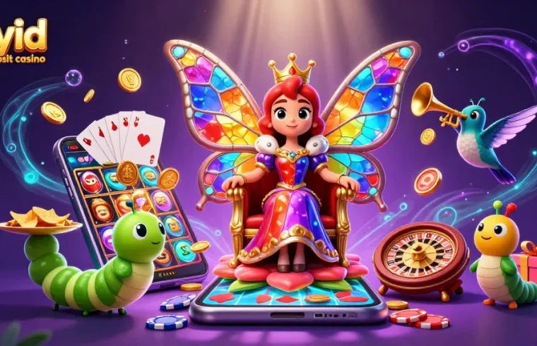 Experience the excitement at a payid deposit casino with dynamic characters and casino elements.