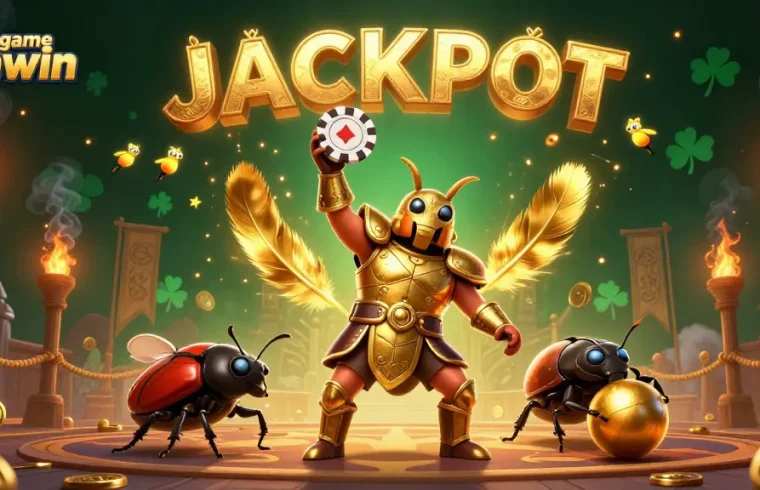 Tải game Sunwin in an engaging 3D scene with vibrant characters and dynamic casino elements, showcasing a victory moment.