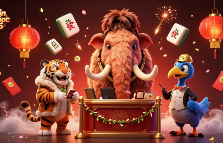 Experience the excitement of sunwin đổi thưởng 2026 with a vibrant casino scene featuring unique characters and elements.